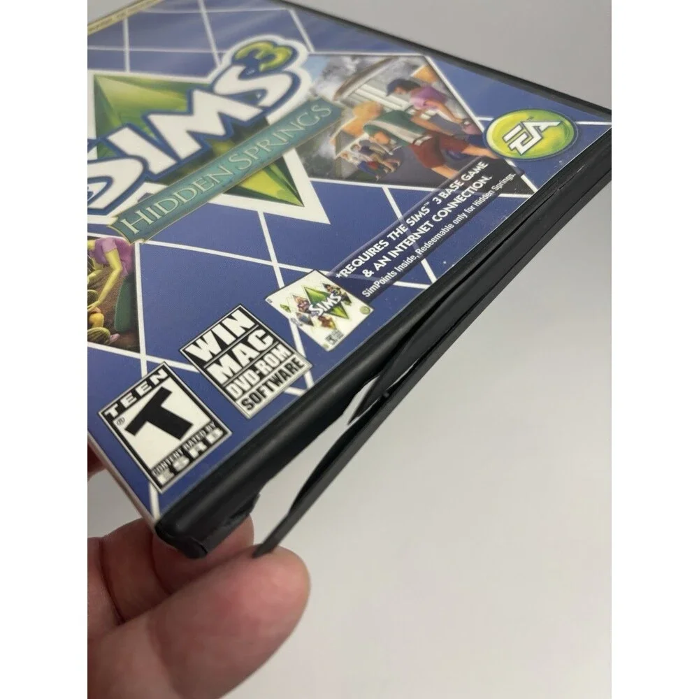 Sims 3: Hidden Springs (Windows/Mac, 2012) Read Below